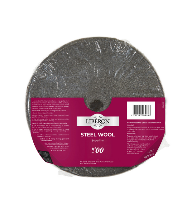 Liberon Steel Wire Wool - High Quality - All Grades - All Pack Sizes