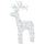 Outdoor LED Reindeer Christmas Decoration - Cool White Lights - 89cm High