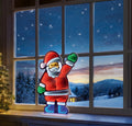 Premier Waving Santa Infinity Christmas Decoration Light - 60cm
