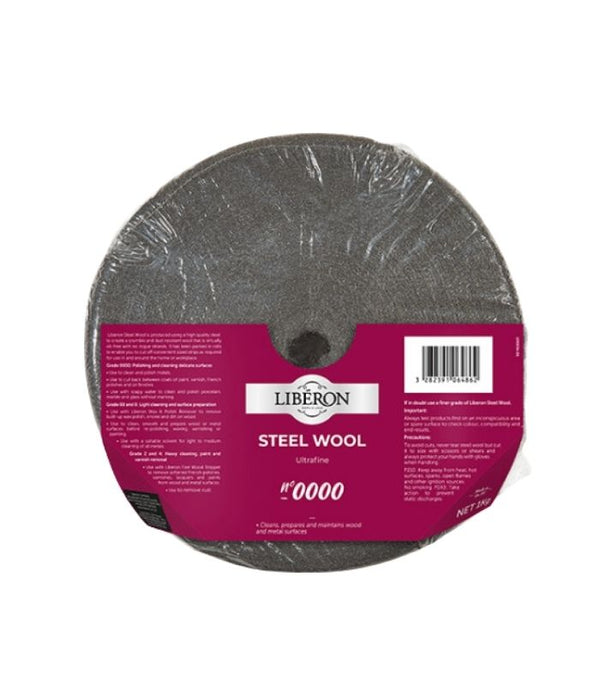 Liberon Steel Wire Wool - High Quality - All Grades - All Pack Sizes