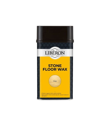 Liberon Stone Floor Wax - Protects, Nourishes and Enhances - 2.5 and 1 Litre