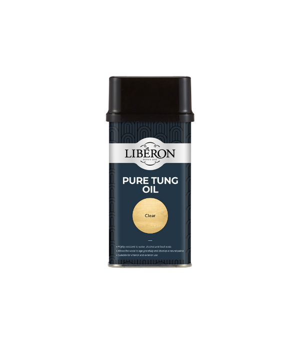 Liberon Tung Oil - Interior and Exterior Natural Wood Oil  - All Sizes