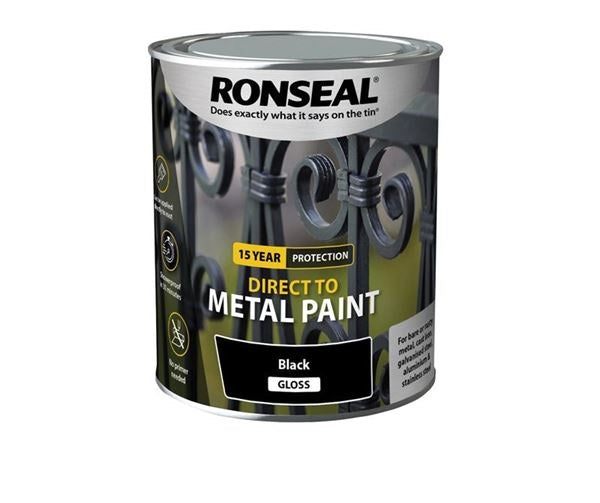 Ronseal 15 Year Protection Direct to Metal Paint - All Colours - All Sizes