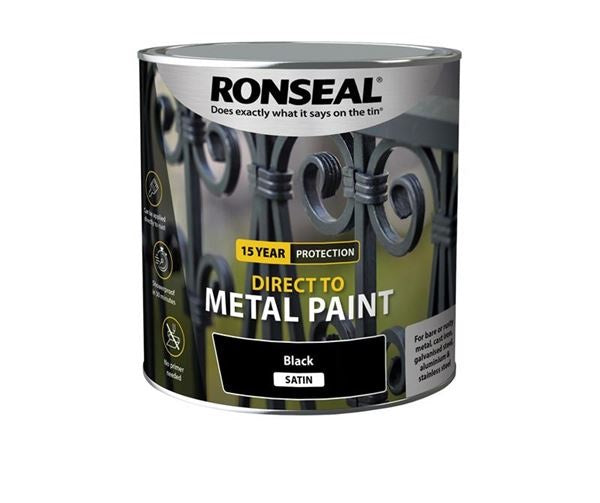 Ronseal 15 Year Protection Direct to Metal Paint - All Colours - All Sizes