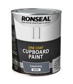 Ronseal Water Based Melamine & MDF One Coat Cupboard Paint - All Colours - 750ml