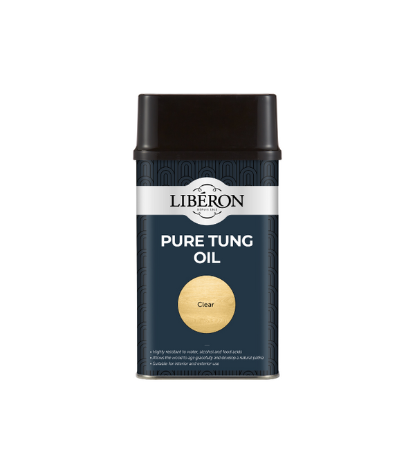 Liberon Tung Oil - Interior and Exterior Natural Wood Oil  - All Sizes