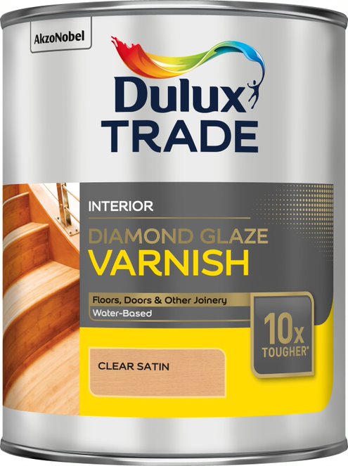 Dulux Trade Diamond Glaze - Gloss or Satin - All Sizes