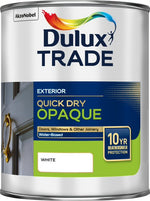 Dulux Trade Quick Dry Opaque - All Colours - All Sizes