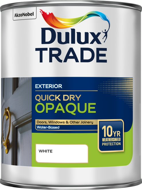 Dulux Trade Quick Dry Opaque - All Colours - All Sizes