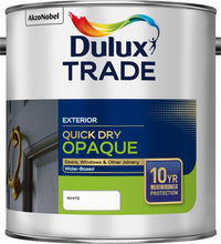 Dulux Trade Quick Dry Opaque - All Colours - All Sizes