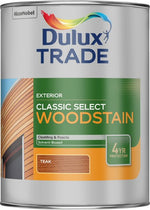 Dulux Trade Classic Select Woodstain Paint - All Colours - All Sizes