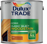 Dulux Trade Classic Select Woodstain Paint - All Colours - All Sizes