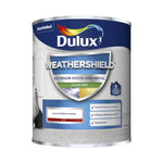 Dulux Weathershield Quick Dry Gloss Black & Pure Brilliant White 750ml / 2.5L