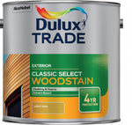 Dulux Trade Classic Select Woodstain Paint - All Colours - All Sizes