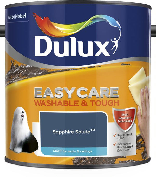 Dulux Easycare Washable & Tough Matt Emulsion Paint  - All Sizes - All Colours