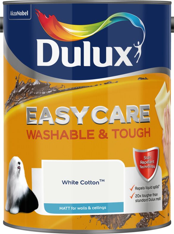 Dulux Easycare Washable & Tough Matt Emulsion Paint  - All Sizes - All Colours