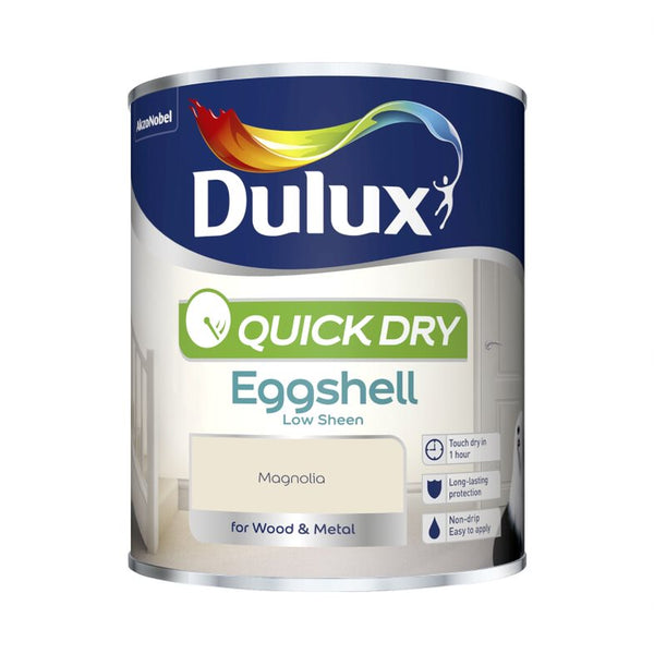 Dulux Retail Quick Dry Eggshell Colours - 750ml - All Colours