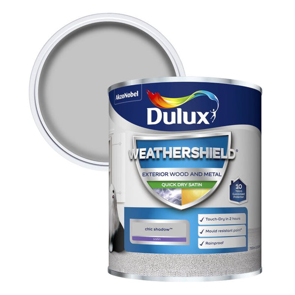 Dulux Retail Weathershield Exterior Satin Paint - All Colours and Sizes