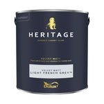 Dulux Heritage Velvet Matt Emulsion Paint - 2.5 Litres - All Colours