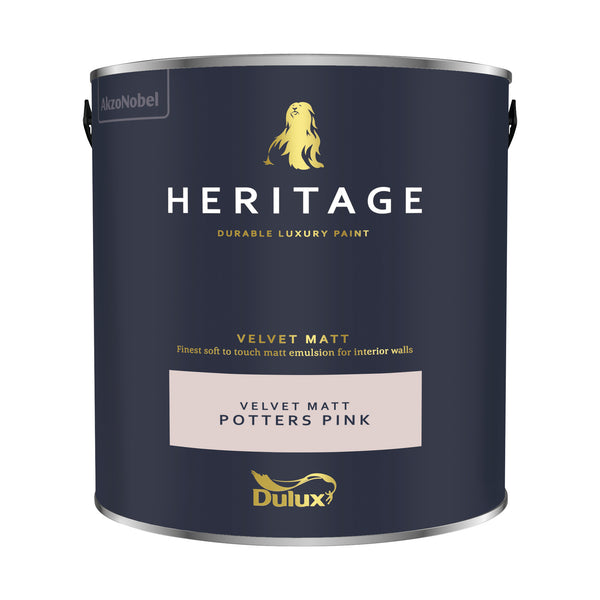 Dulux Heritage Velvet Matt Emulsion Paint - 2.5 Litres - All Colours