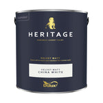 Dulux Heritage Velvet Matt Emulsion Paint - 2.5 Litres - All Colours