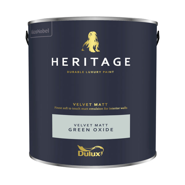 Dulux Heritage Velvet Matt Emulsion Paint - 2.5 Litres - All Colours