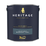 Dulux Heritage Velvet Matt Emulsion Paint - 2.5 Litres - All Colours