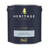 Dulux Heritage Velvet Matt Emulsion Paint - 2.5 Litres - All Colours