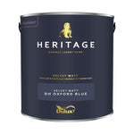 Dulux Heritage Velvet Matt Emulsion Paint - 2.5 Litres - All Colours