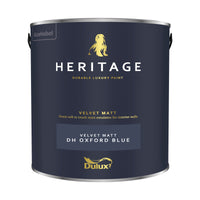 Dulux Heritage Velvet Matt Emulsion Paint - 2.5 Litres - All Colours