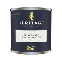 Dulux Heritage Velvet Matt - 125ml Tester Pot - Whites and Pale Tones