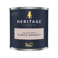 Dulux Heritage Velvet Matt - 125ml Tester Pot - Mid and Deep Tones