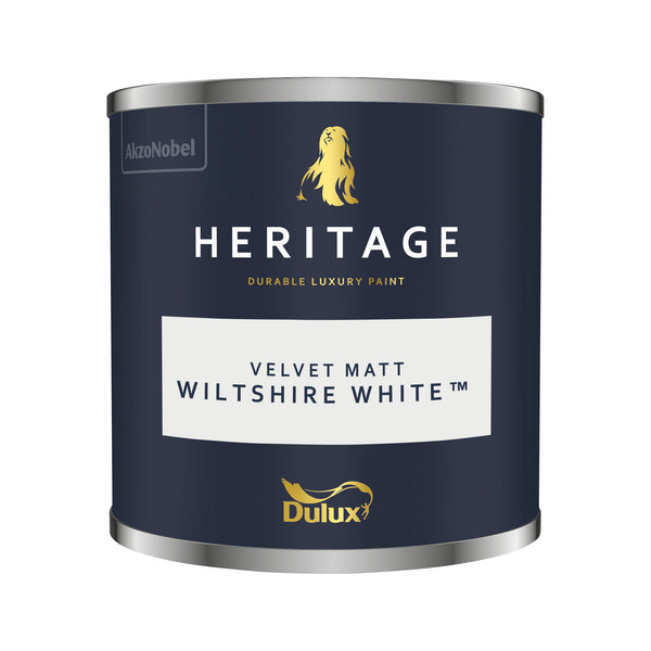 Dulux Heritage Velvet Matt - 125ml Tester Pot - Whites and Pale Tones