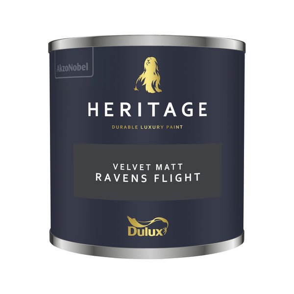 Dulux Heritage Velvet Matt - 125ml Tester Pot - Mid and Deep Tones