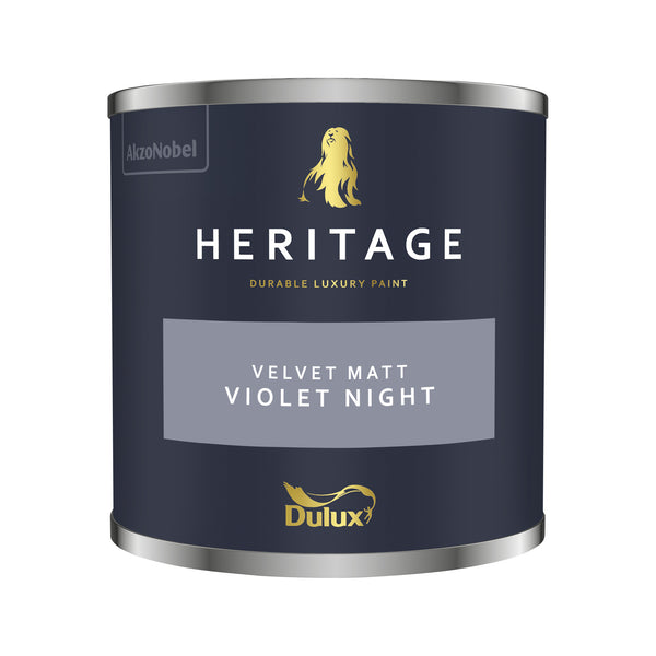 Dulux Heritage Velvet Matt - 125ml Tester Pot - Mid and Deep Tones