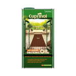 Cuprinol UV Guard Decking Oil - Water Based - 2.5 and 5 Litres - All Colours