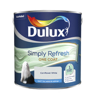 Dulux Simply Refresh One Coat Matt Emulsion Paint  - All Sizes - All Colours