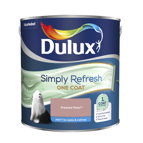 Dulux Simply Refresh One Coat Matt Emulsion Paint  - All Sizes - All Colours