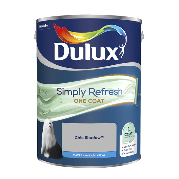 Dulux Simply Refresh One Coat Matt Emulsion Paint  - All Sizes - All Colours