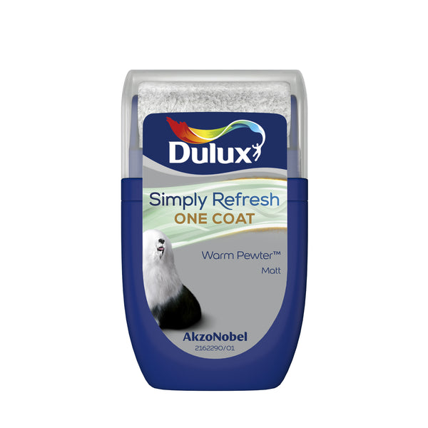 Dulux Simply Refresh One Coat Matt Tester Pot - 30ml - All Colours