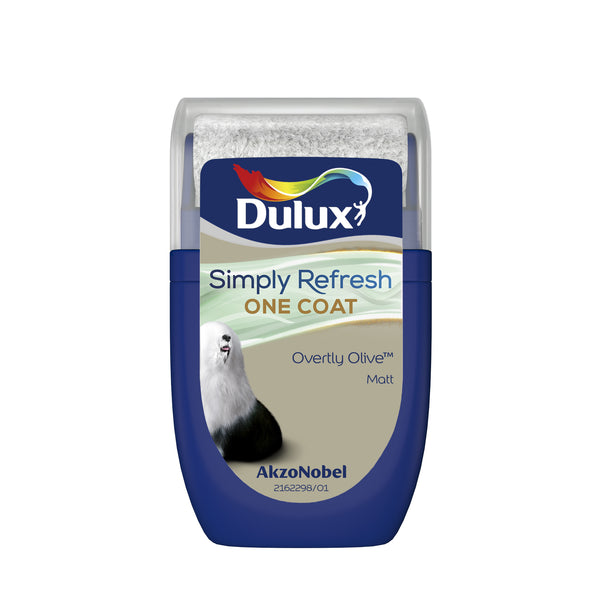 Dulux Simply Refresh One Coat Matt Tester Pot - 30ml - All Colours