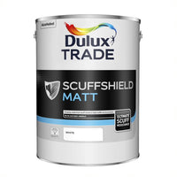 Dulux Trade Scuffshield Matt - White - 5 Litres