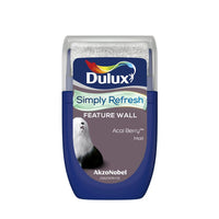 Dulux Simply Refresh Feature Wall Tester Pot  - 30ml - All Colours