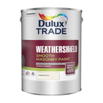 Dulux Trade Weathershield Smooth Masonry Paint - All Colours - 5 Litre