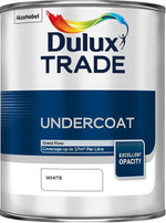 Dulux Trade Undercoat Brilliant White / White / Grey - 1L / 2.5L or 5 Litres