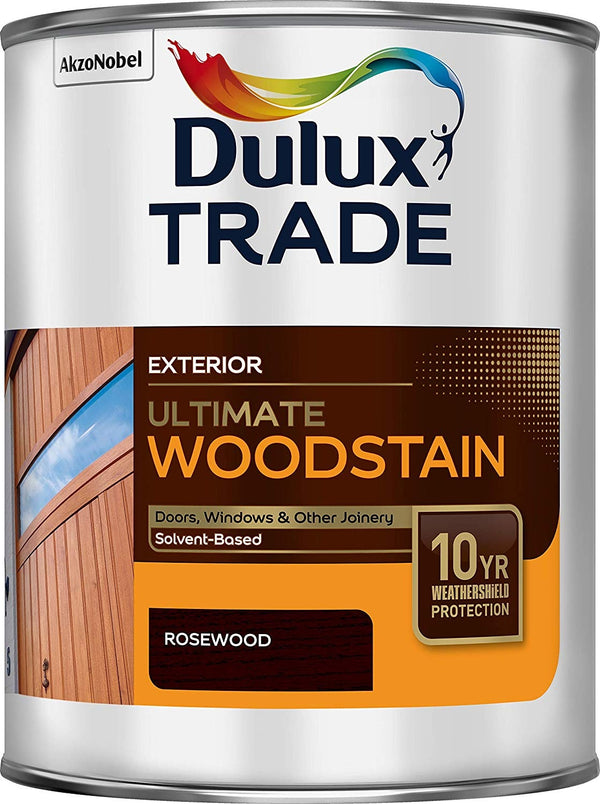 Dulux Trade Ultimate Weathershield Woodstain - All Colours and Sizes