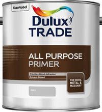 Dulux Trade All Purpose Primer - Grey - 2.5L or 1 Litre