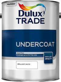 Dulux Trade Undercoat Brilliant White / White / Grey - 1L / 2.5L or 5 Litres