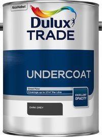 Dulux Trade Undercoat Brilliant White / White / Grey - 1L / 2.5L or 5 Litres