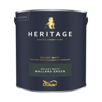 Dulux Heritage Velvet Matt Emulsion Paint - 2.5 Litres - All Colours